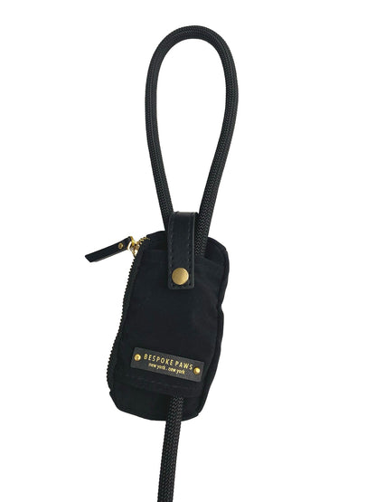 Pawsh Pouch: Dangle-Free Waste bag Dispenser-Black