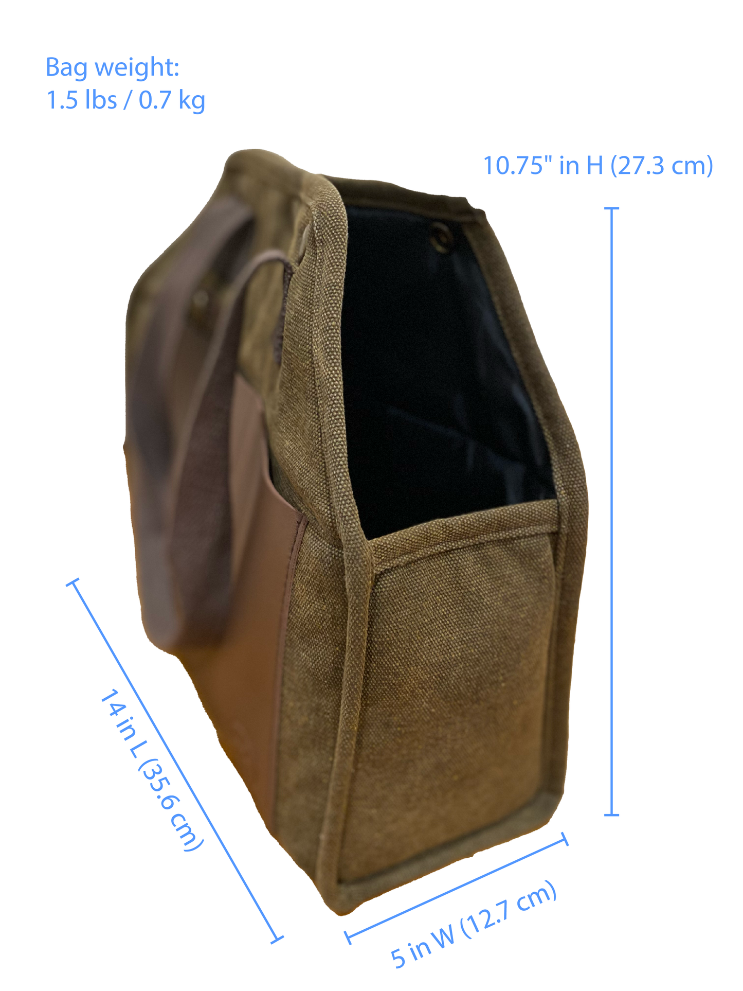 'The Daily' Packable Pet Carrier-S-Black