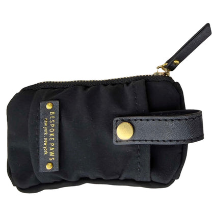 Pawsh Pouch: Dangle-Free Waste bag Dispenser-Black