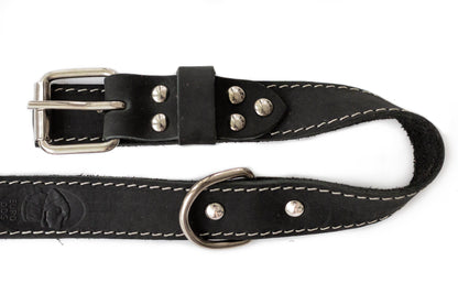 Collar + Leash Set - Classic Strap Pro Line Leather